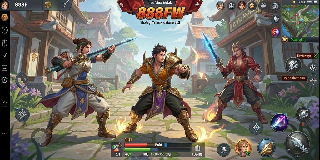 Tampilan gameplay menakjubkan dari 888FW dengan taktik yang mendalam.