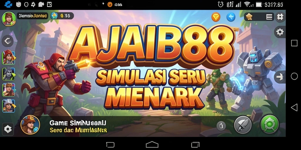 Tampilan gameplay AJAIB88 yang imersif dan interaktif.