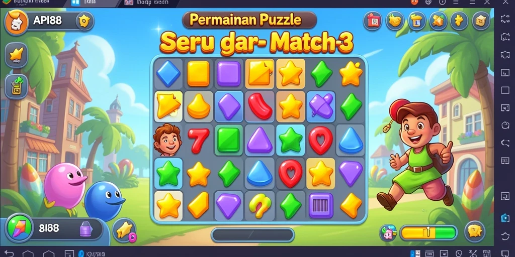 Tampilan gameplay API88 yang menarik dan penuh warna.