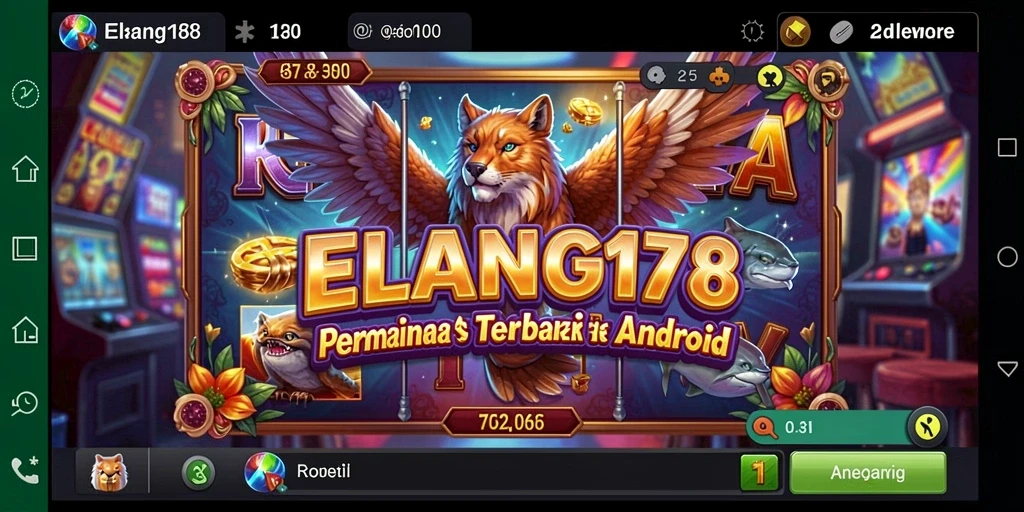 Tampilan gameplay yang mendebarkan dari ELANG178 dalam slot.
