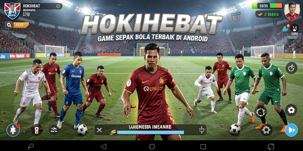 Tampilan gameplay HOKIHEBAT yang seru dan menantang.