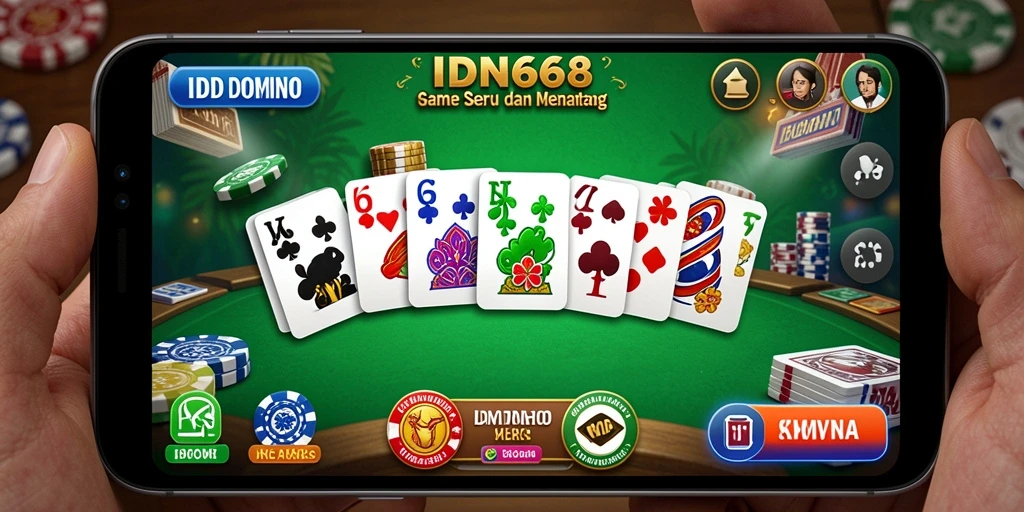 Tampilan gameplay seru dalam IDN668 dengan grafis menawan.