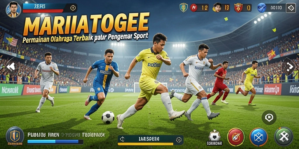 Screenshot utama MARIATOGEL menunjukkan gameplay yang seru dan menarik.