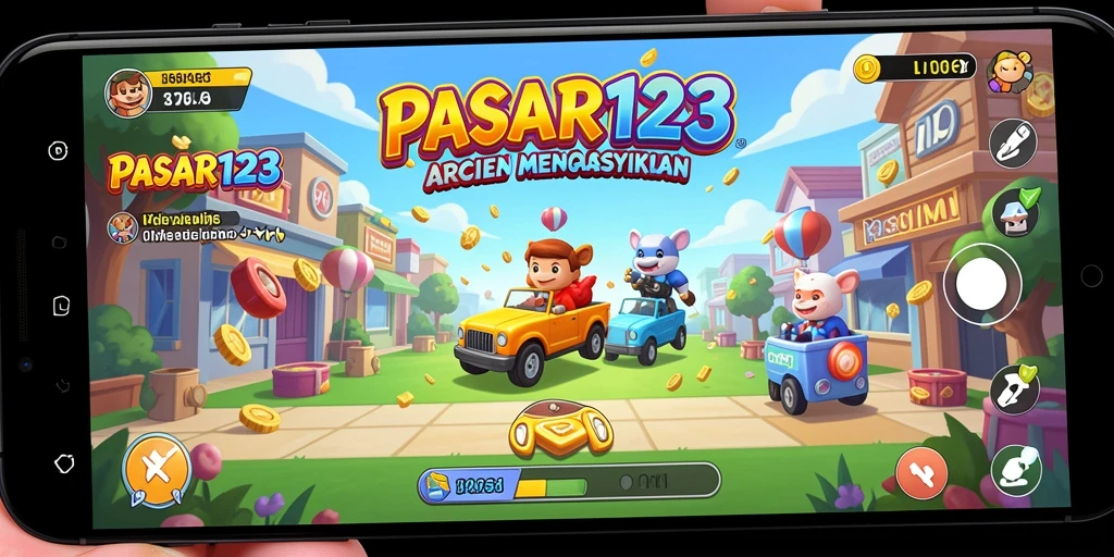 Tampilan gameplay PASAR123 menunjukkan aksi seru dan interaksi gameplay yang menarik.