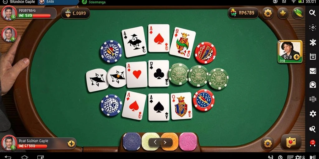 Gameplay seru dan interaktif dari RP6789 di Gaple.