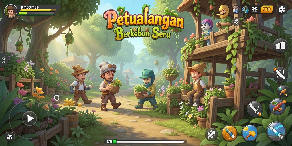 Gameplay seru di dunia pertanian yang menakjubkan.