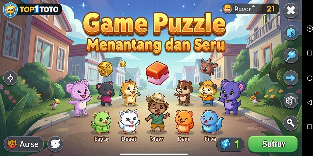 Gameplay <strong>TOP1TOTO</strong> yang menantang dan seru.